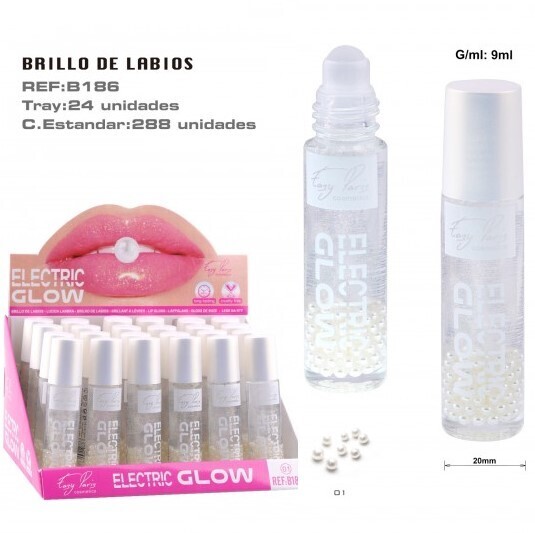BRILLO LABIAL(0,80 € UNIDAD) PACK 24 EASY PARIS