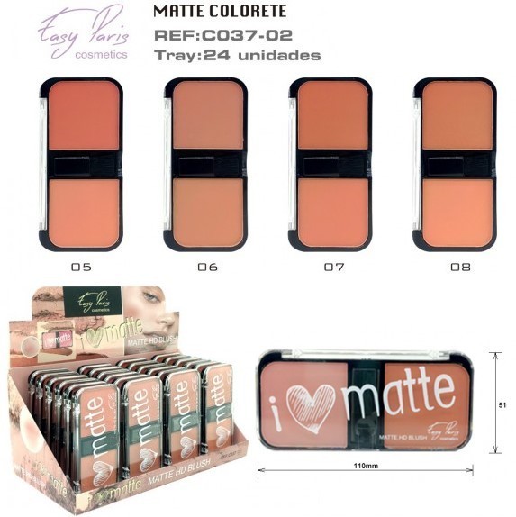 COLORETE (0,80 € UNIDAD) PACK 24 EASY PARIS