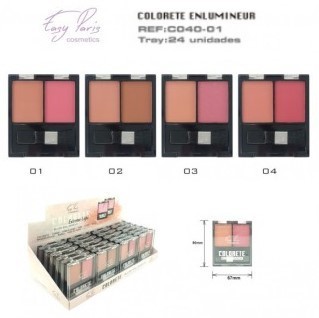 COLORETE ENILUMINEUR (0,89 € UNIDAD) PACK 24 EASY PARIS