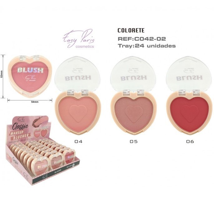COLORETE (0.60€ UNIDAD) PACK 24 EASY PARIS