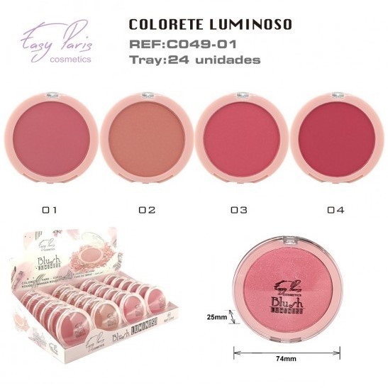 COLORETE LUMINOSO (0,80 € UNIDAD) PACK 24 EASY PARIS