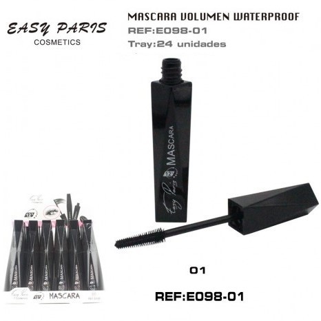 MASCARA PESTAÑAS (0,85 € UNIDAD) PACK 24 EASY PARIS