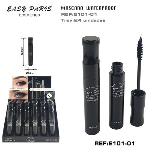 MASCARA PESTAÑAS (0.80€ UNIDAD) PACK 24 EASY PARIS