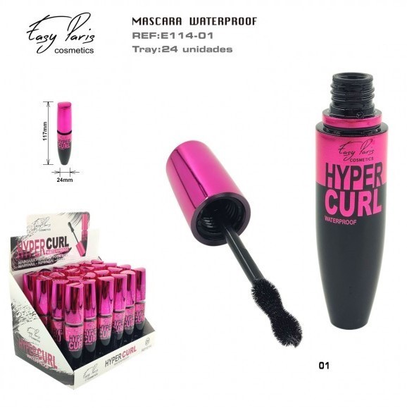 MASCARA PESTAÑAS (1.09€ UNIDAD) PACK 24 EASY PARIS