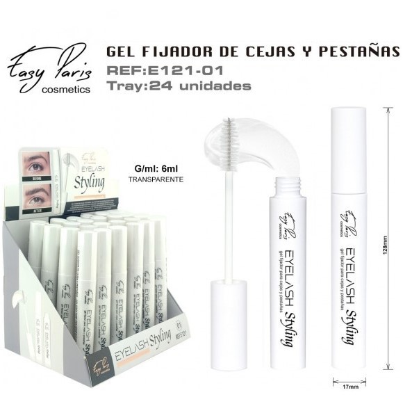 MASCARA PESTAÑAS (0.70€ UNIDAD) PACK 24 EASY PARIS