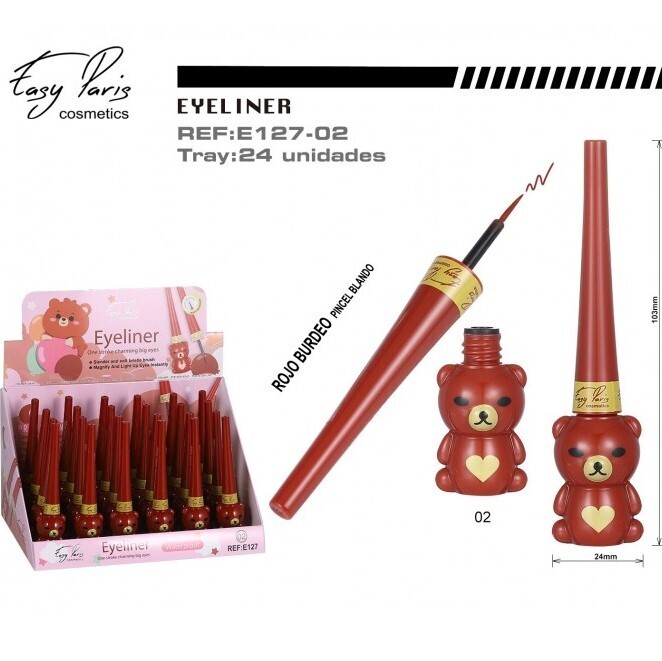MASCARA PESTAÑAS (0.70€ UNIDAD) PACK 24 EASY PARIS