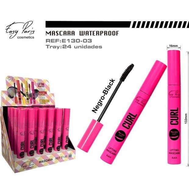 MASCARA PESTAÑAS (0.80€ UNIDAD) PACK 24 EASY PARIS