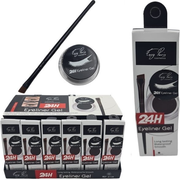 EYELINER EN CREMA(0,95 € UNIDAD) PACK 24 EASY PARIS