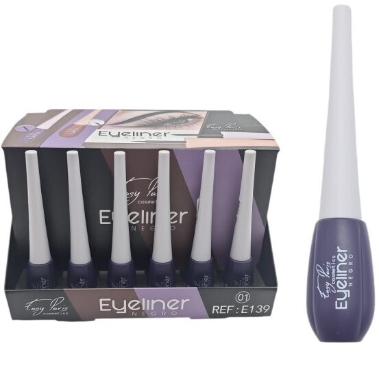 EYELINER NEGRO (0,70 € UNIDAD) PACK 24 EASY PARIS