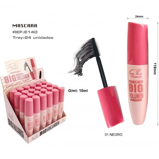 MASCARA PESTAÑAS (0.90€ UNIDAD) PACK 24 EASY PARIS