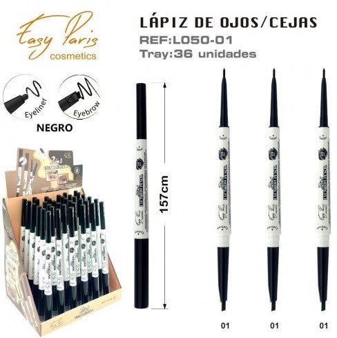 LAPIZ DE OJOS/CEJAS (0,79 € UNIDAD) PACK 36 EASY PARIS