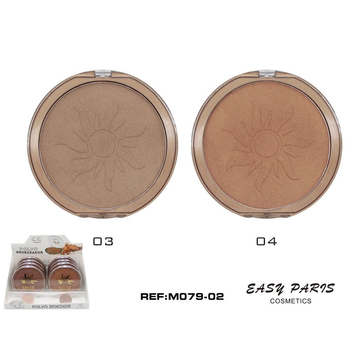POLVO COMPACTO (1,75 € UNIDAD) PACK 8 EASY PARIS