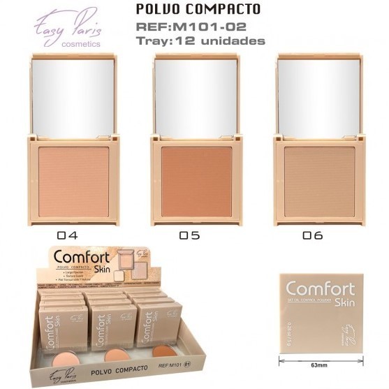 MAQUILLAJE COMPACTO(1,05€ UNIDAD)PACK 12 ESAY PARIS