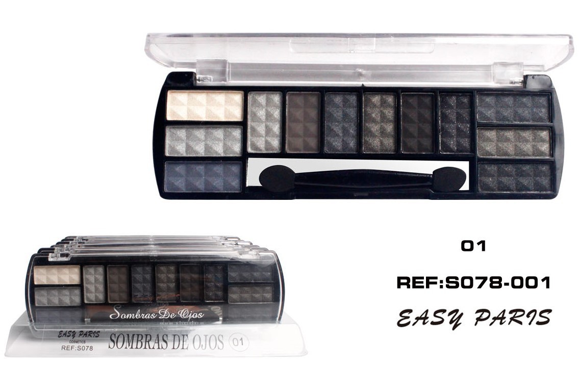 SOMBRA DE OJOS (0.77€ UNIDAD) PACK 7 EASY PARIS