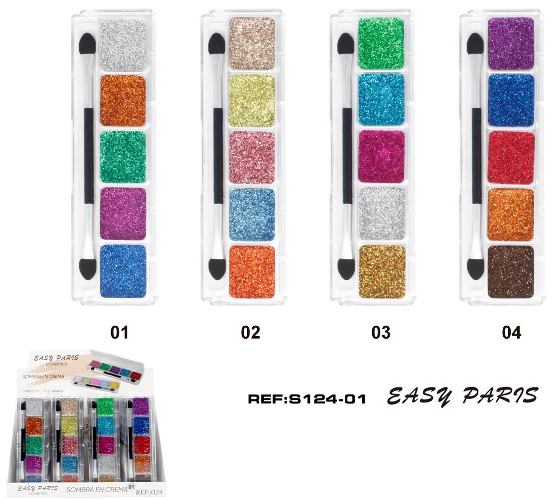 SOMBRA DE OJOS (1.15€‚UNIDAD) PACK 24 EASY PARIS