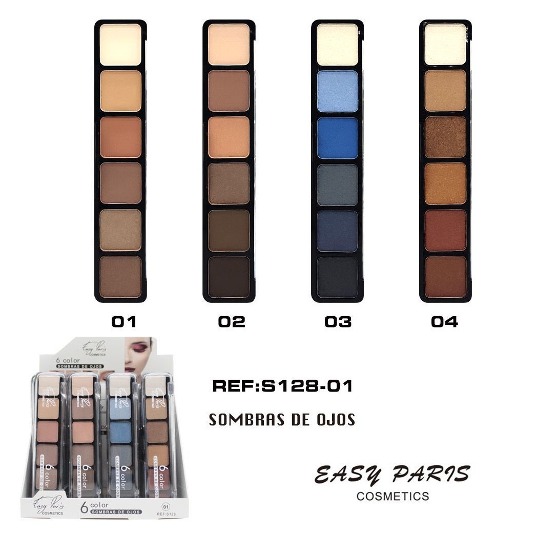 SOMBRA DE OJOS (1.15€‚UNIDAD) PACK 24 EASY PARIS