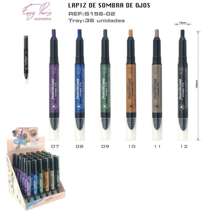 SOMBRA DE OJOS (0.79€ UNIDAD) PACK 36 EASY PARIS