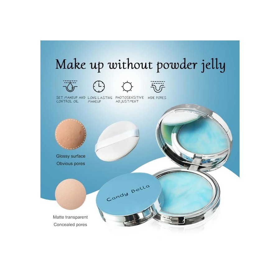 POLVO PRENSADO FACIAL TRANSLUCIDO 10GR. CANDY BELLA