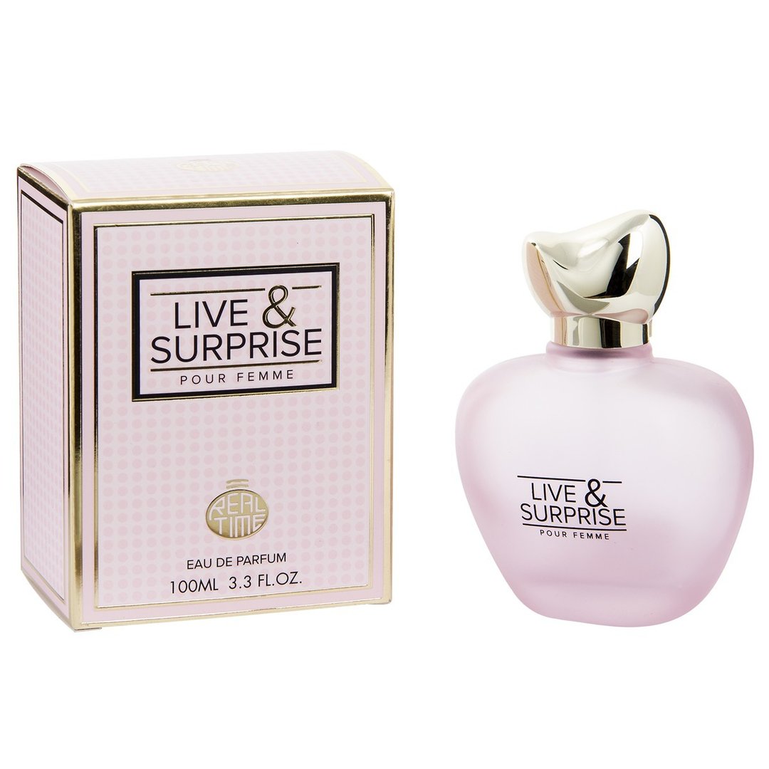 eau de parfum femme 100ml REAL TIME Live Surprise