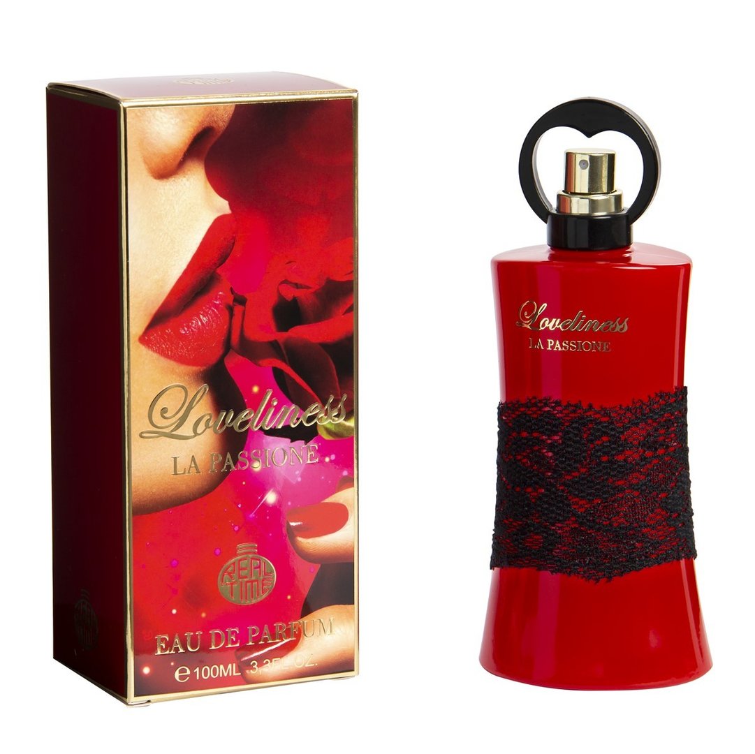 eau de parfum femme 100ml REAL TIME Loveliness La Passione