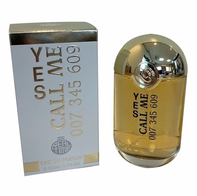 eau de parfum femme 100ml REAL TIME yes call me