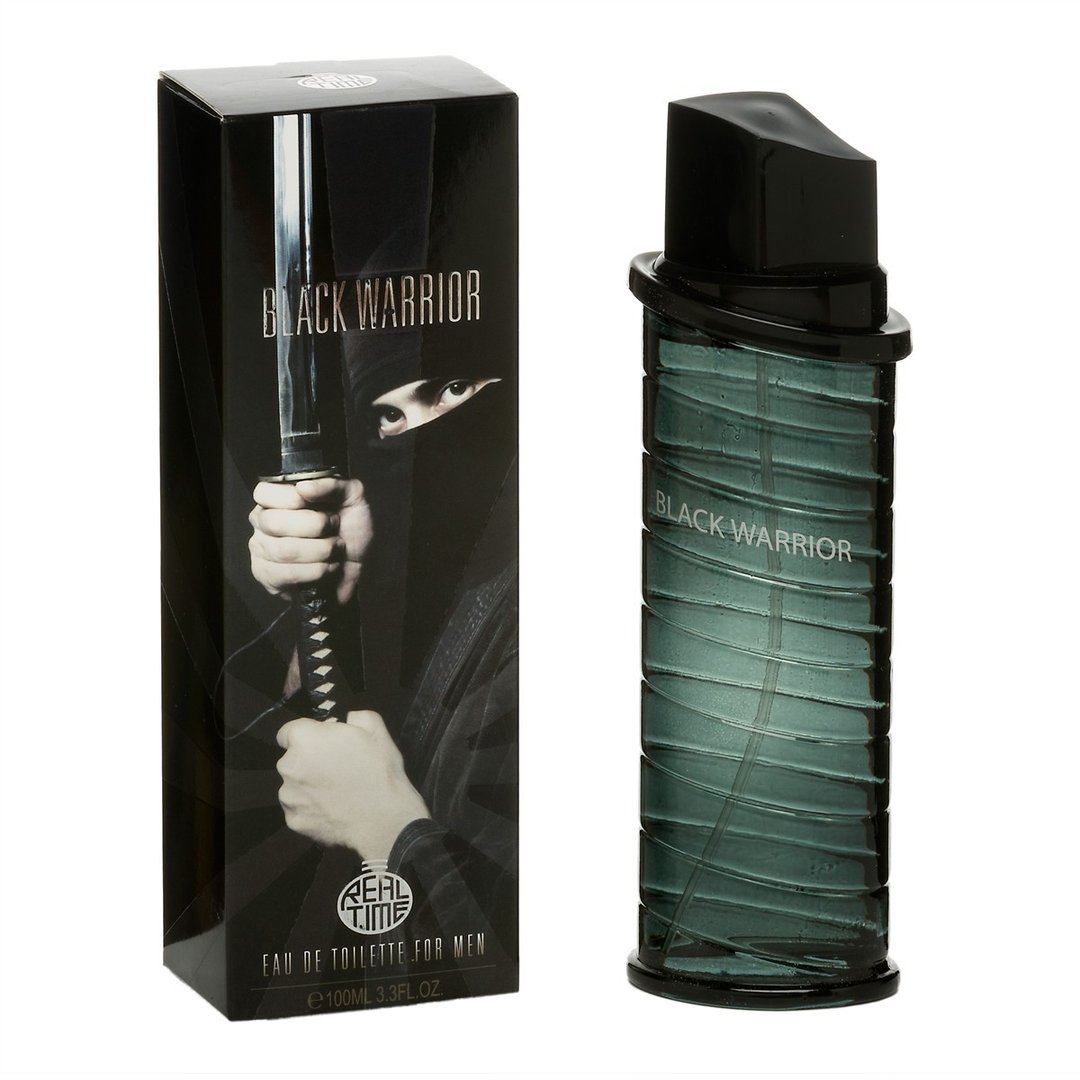 eau de toilette homme 100ml REAL TIME black warrior