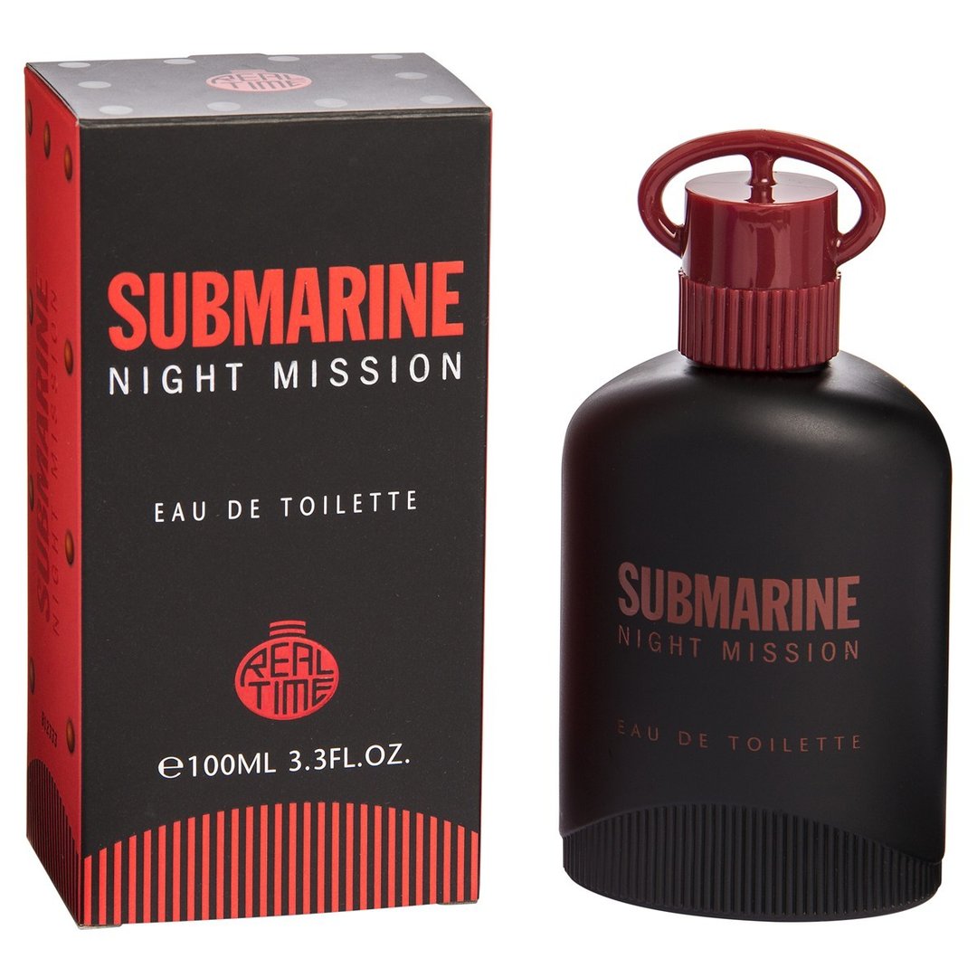 eau de toilette homme 100ml REAL TIME submarine night mission