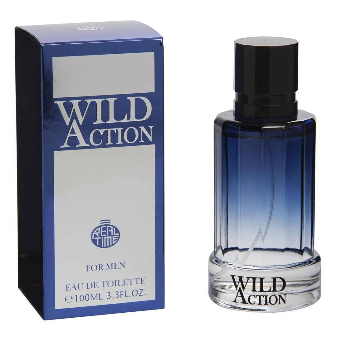 eau de toilette homme 100ml REAL TIME Wild Action