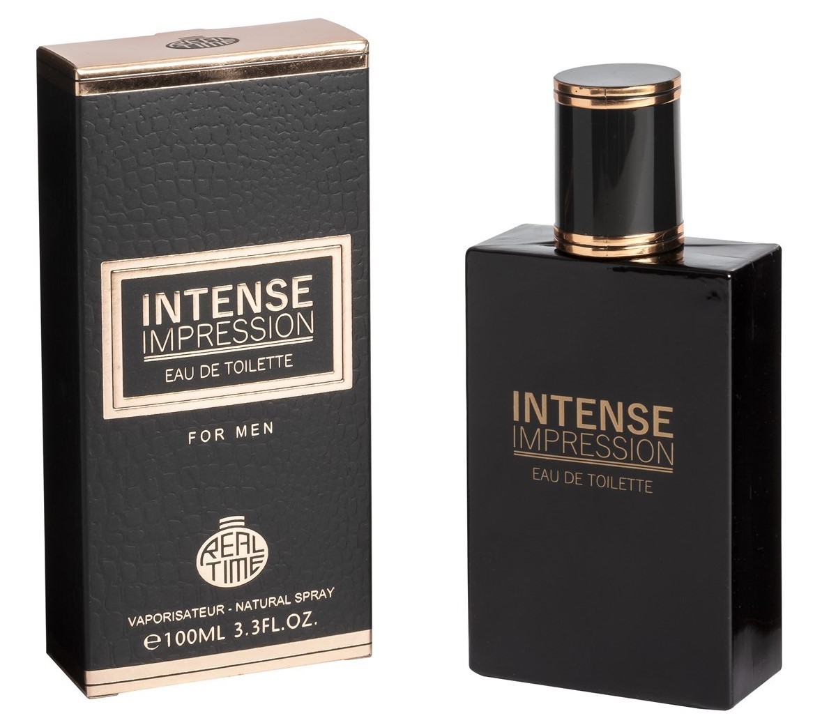 eau de toilette homme 100ml REAL TIME RT154 "Intense Impression"