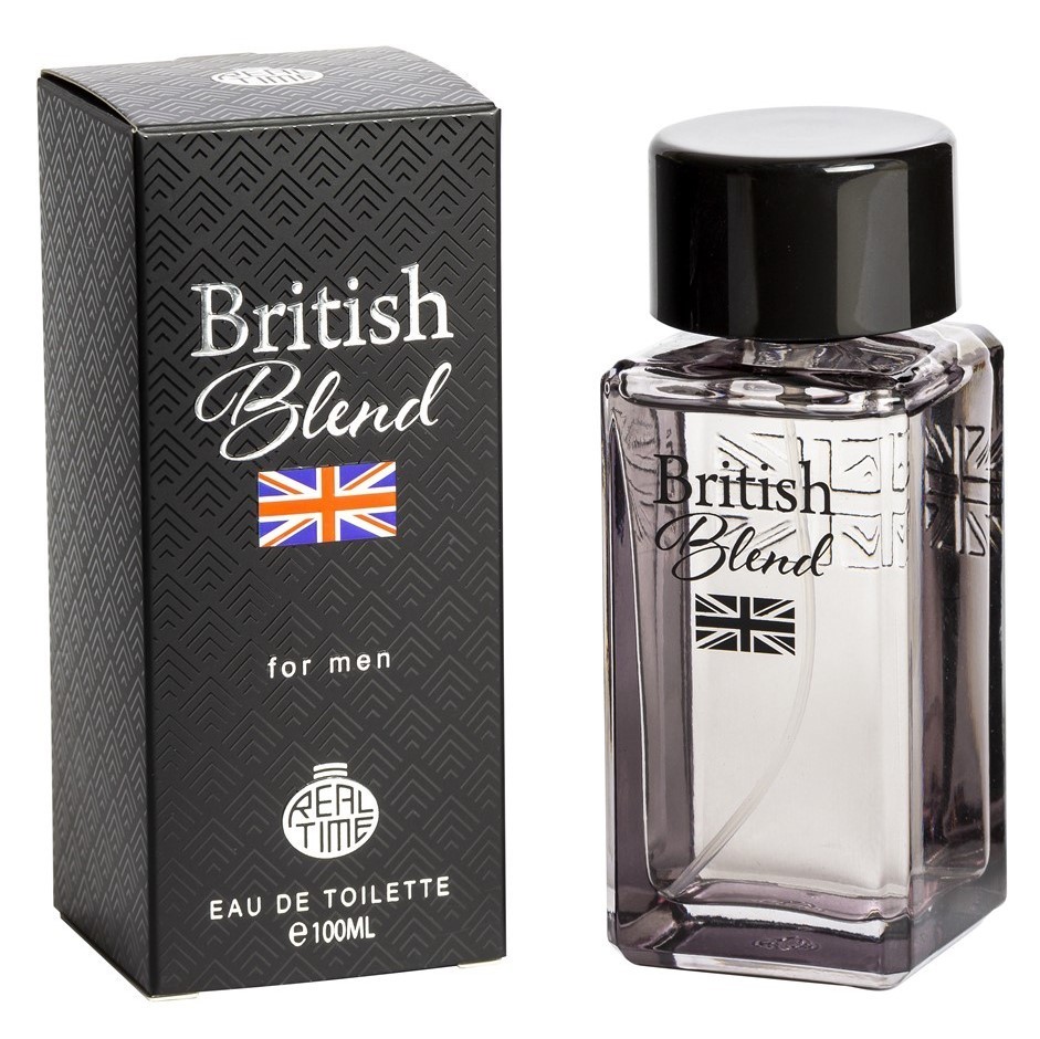 eau de toilette homme 100ml REAL TIME British Blend