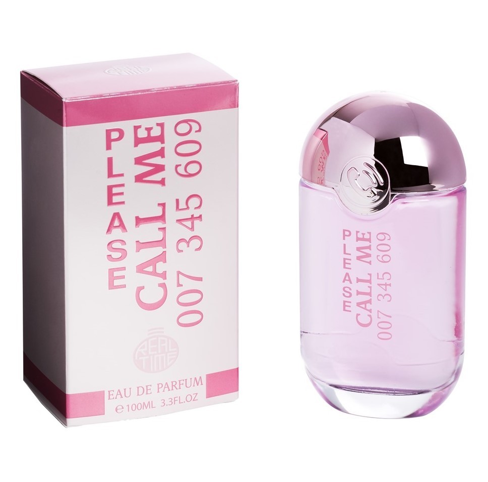 eau de parfum femme 100ml REAL TIME Please Call Me