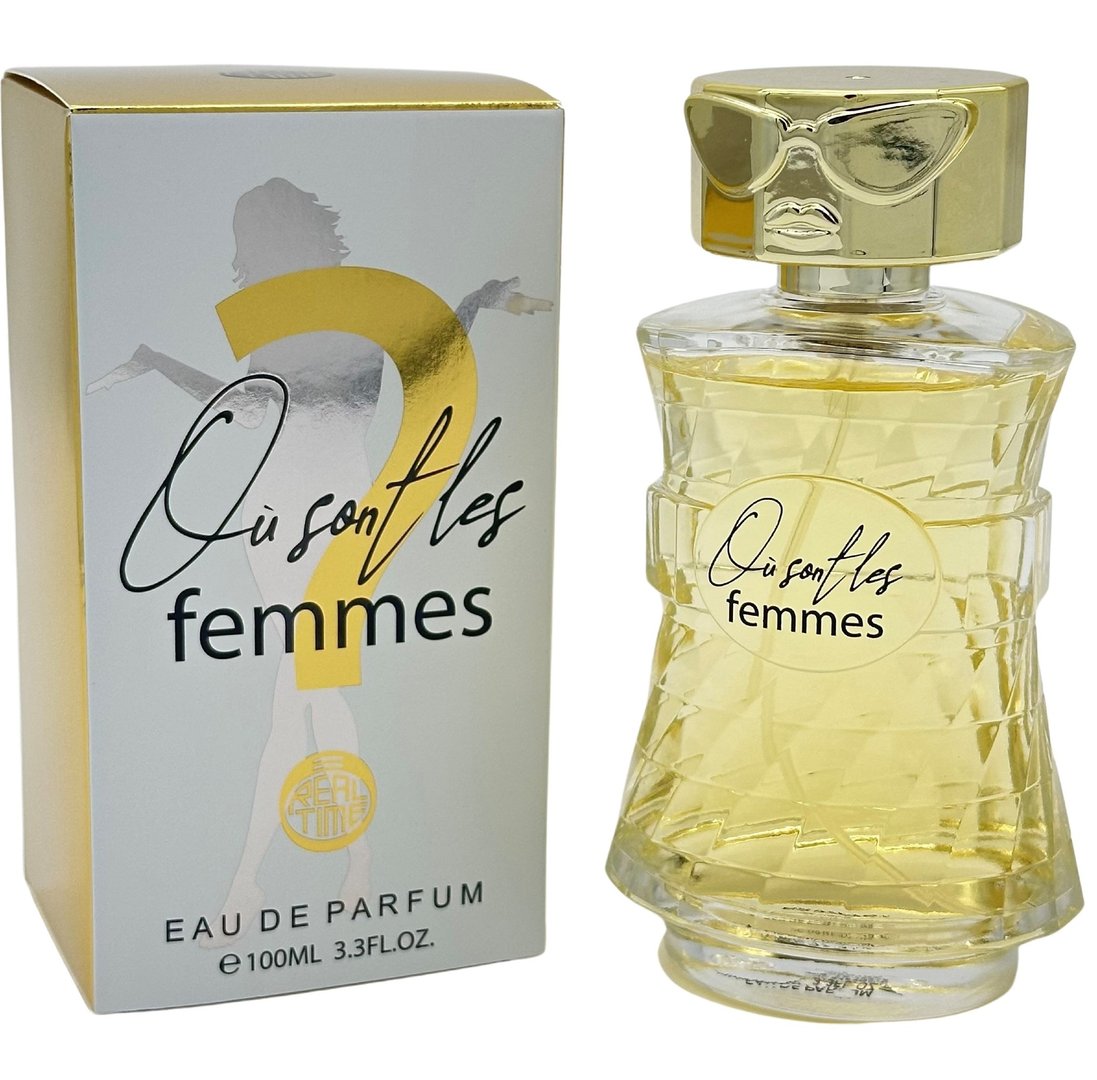 eau de parfum femme 100ml REAL TIME Où Sont Les Femmes