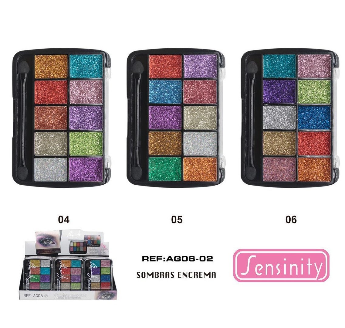 SOMBRA DE OJOS (1,20€ UNIDAD) PACK 18 SENSINITY