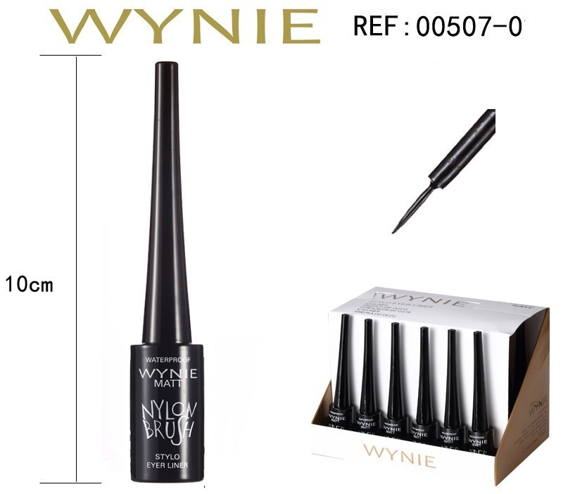 EYELINER LIQUIDO NEGRO MATTE(0.95€ UNIDAD)PACK 24 WYNIE