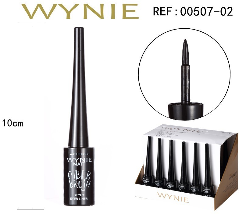 EYELINER LIQUIDO NEGRO MATTE(0.95€ UNIDAD)PACK 24 WYNIE
