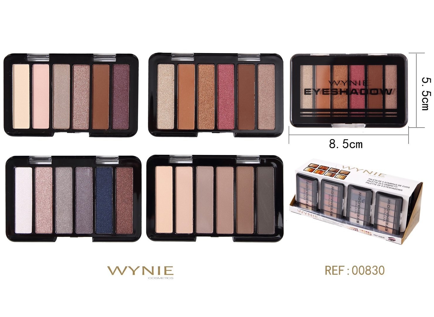 SOMBRA DE OJOS (1,30€ UNIDAD) PACK 24 WYNIE