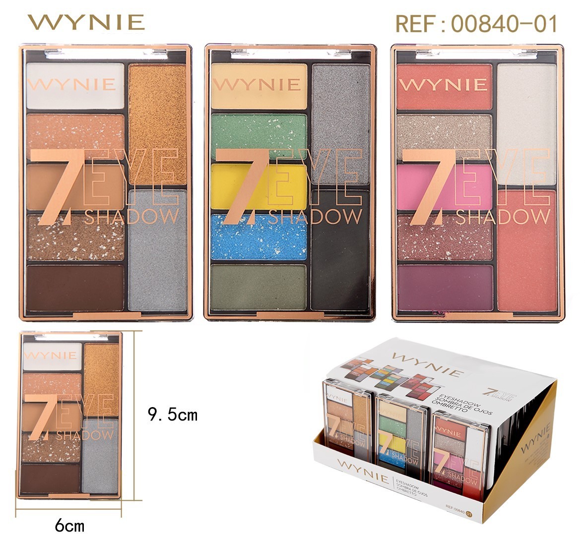 SOMBRA DE OJOS (1,49 € UNIDAD) PACK 24 WYNIE