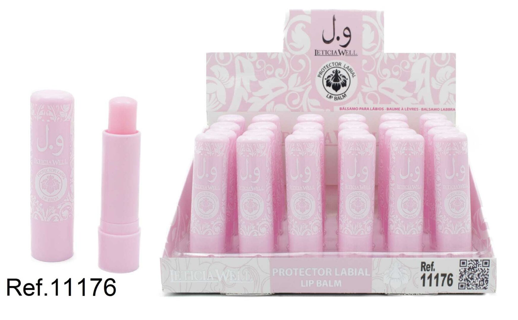 BALSAMO LABIAL 0.45 €‚ UNIDAD) PACK 24 LETICIA WELL