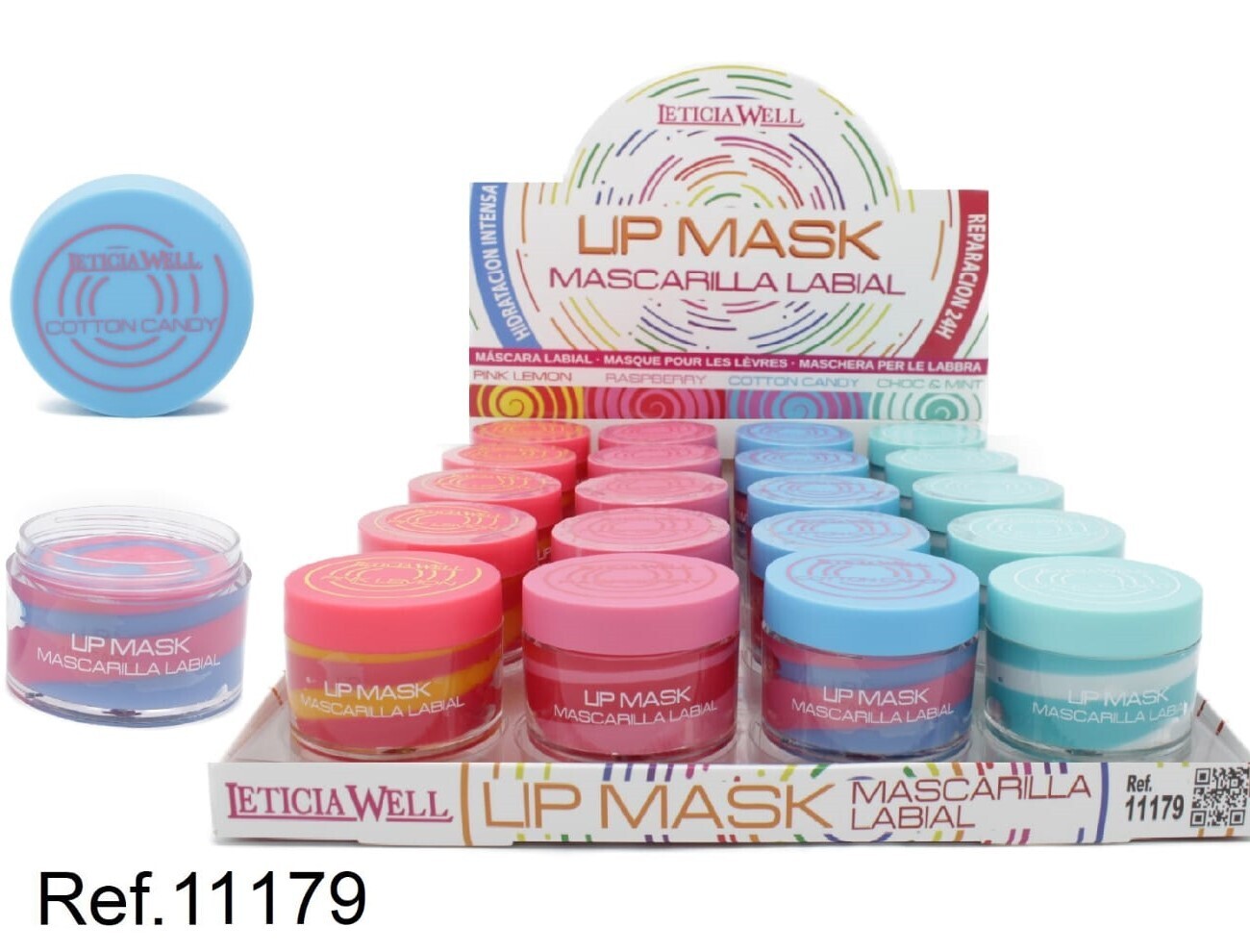 MASCARILLA LABIOS(0,89 € UNIDAD) PACK 20 LETICIA WELL