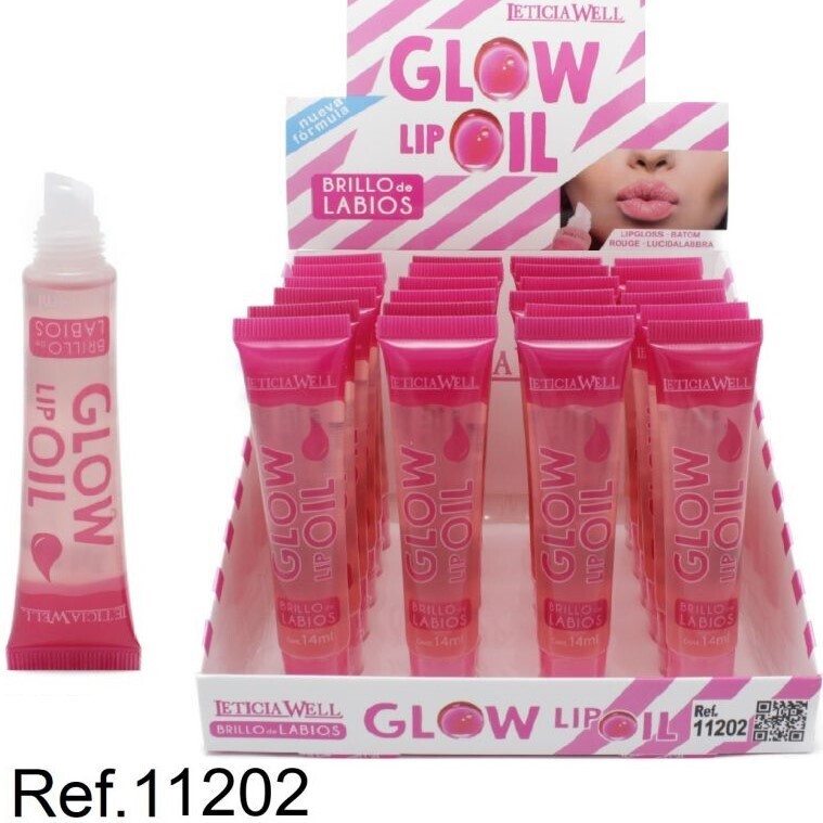 BRILLO LABIOS(0.57€‚ UNIDAD) PACK 24 LETICIA WELL