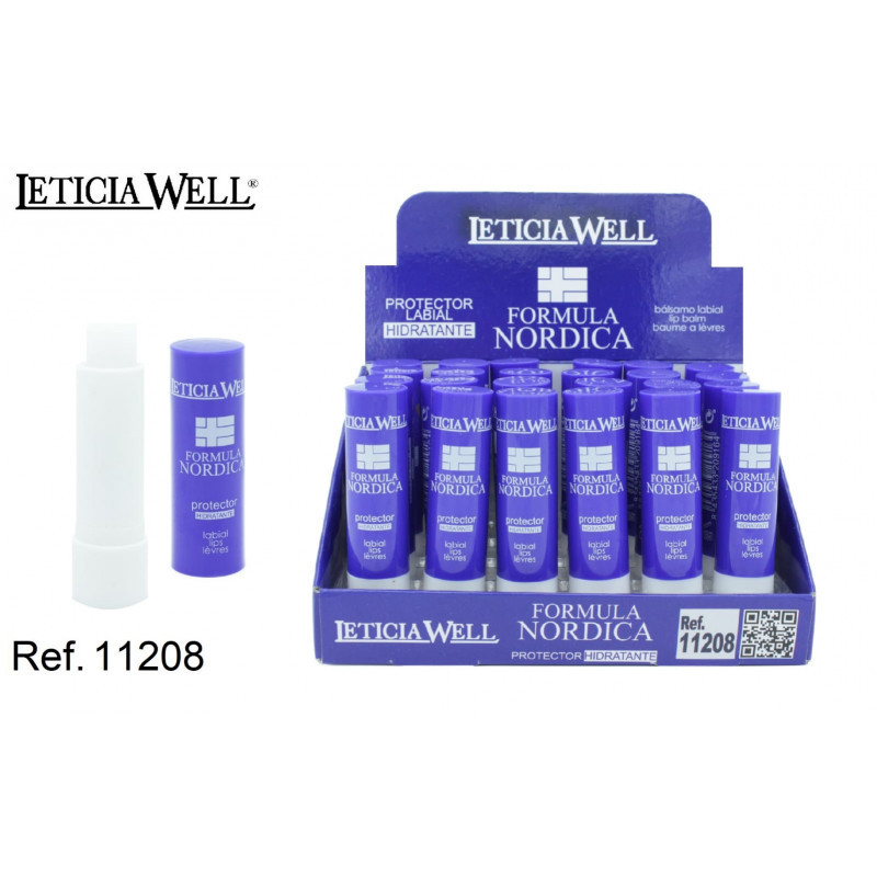 PROTECTOR LABIAL HIDRATANTE (0.45€ UNIDAD) PACK 24 LETICIA WELL