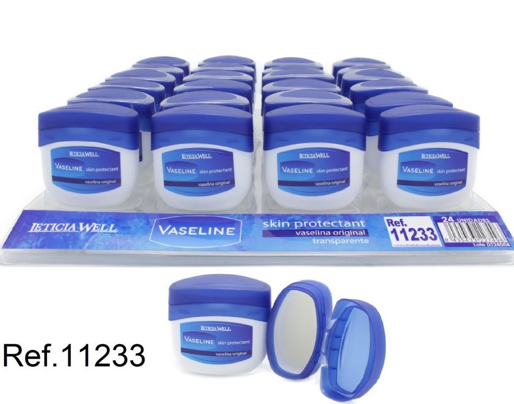 VASELINA (0,75 € UNIDAD) PACK 24 LETICIA WELL