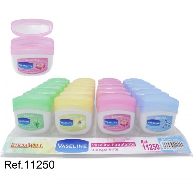VASELINA (0,75 € UNIDAD) PACK 24 LETICIA WELL