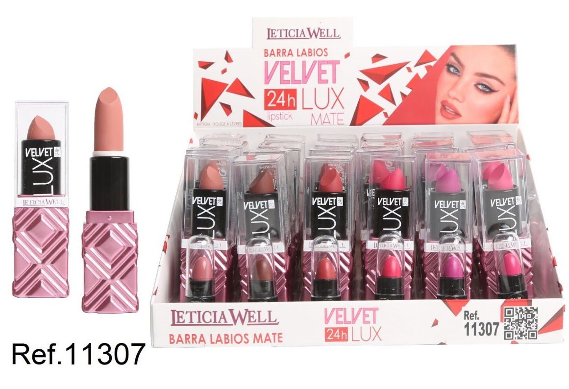 BARRA DE LABIOS (0.75€ UNIDAD) PACK 24 LETICIA WELL