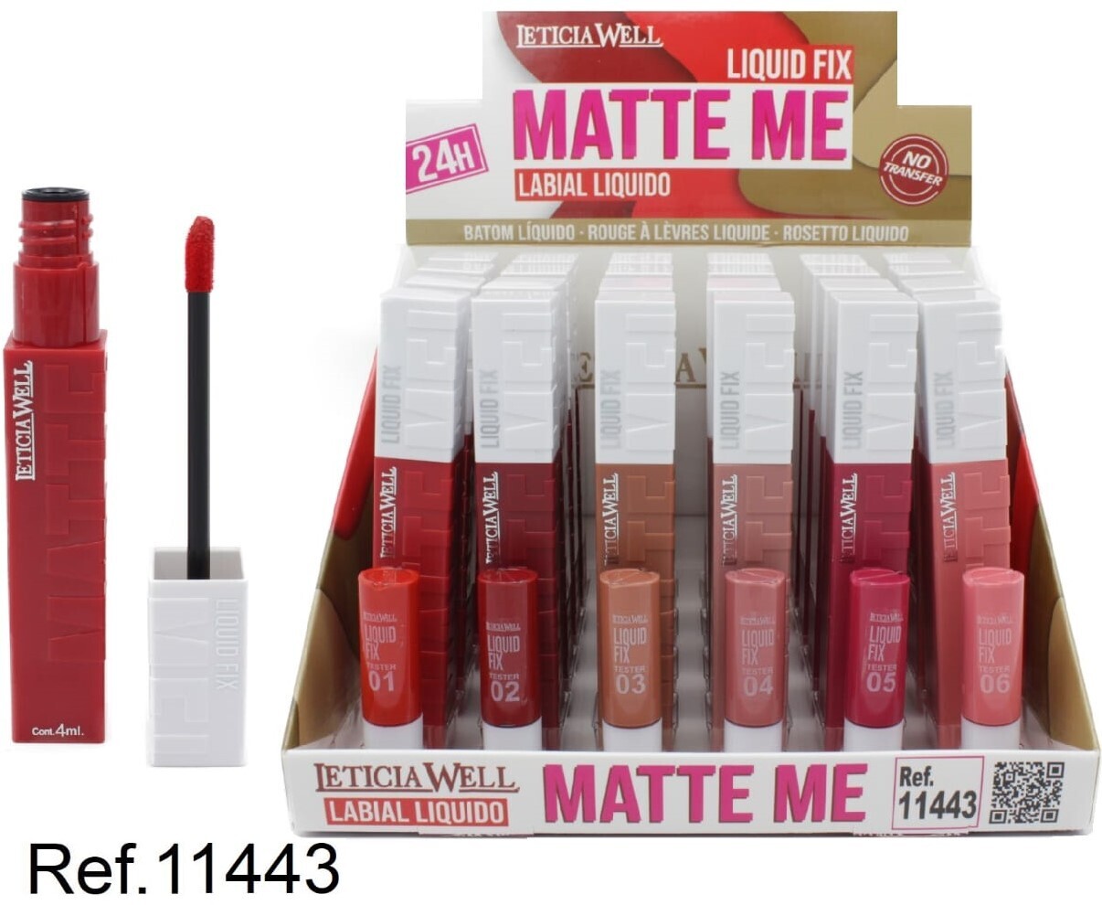 LABIAL LIQUIDO (0,82 € UNIDAD) PACK 24 LETICIA WELL