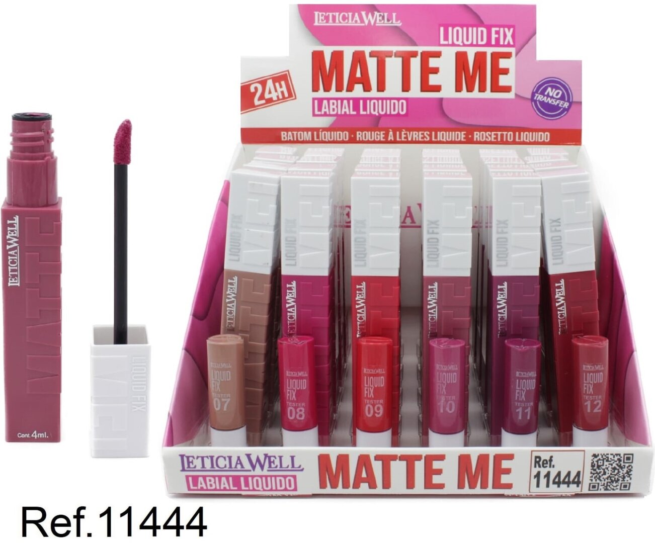 LABIAL LIQUIDO (0,82 € UNIDAD) PACK 24 LETICIA WELL