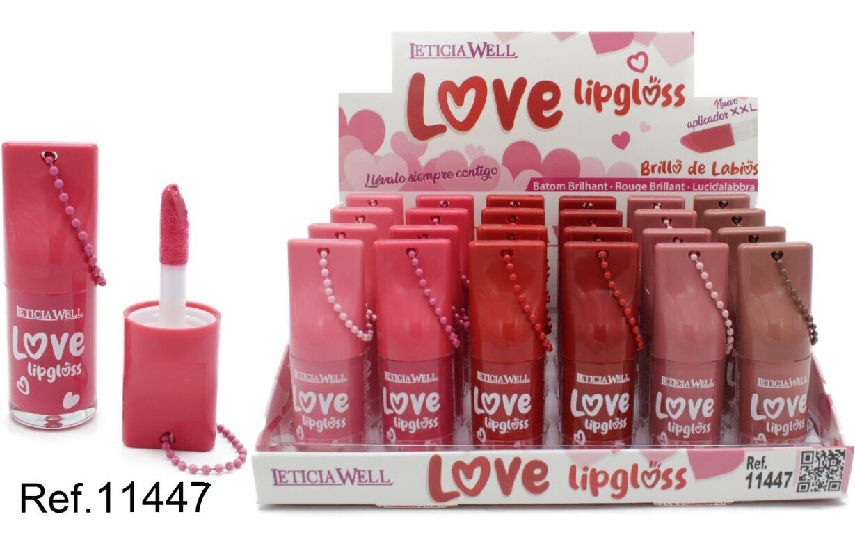 BRILLO LABIOS(0.75€‚ UNIDAD) PACK 24 LETICIA WELL