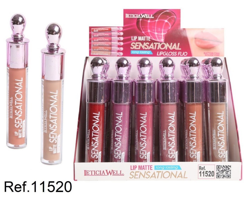 BRILLO LABIOS (0.75€‚ UNIDAD) PACK 24 LETICIA WELL