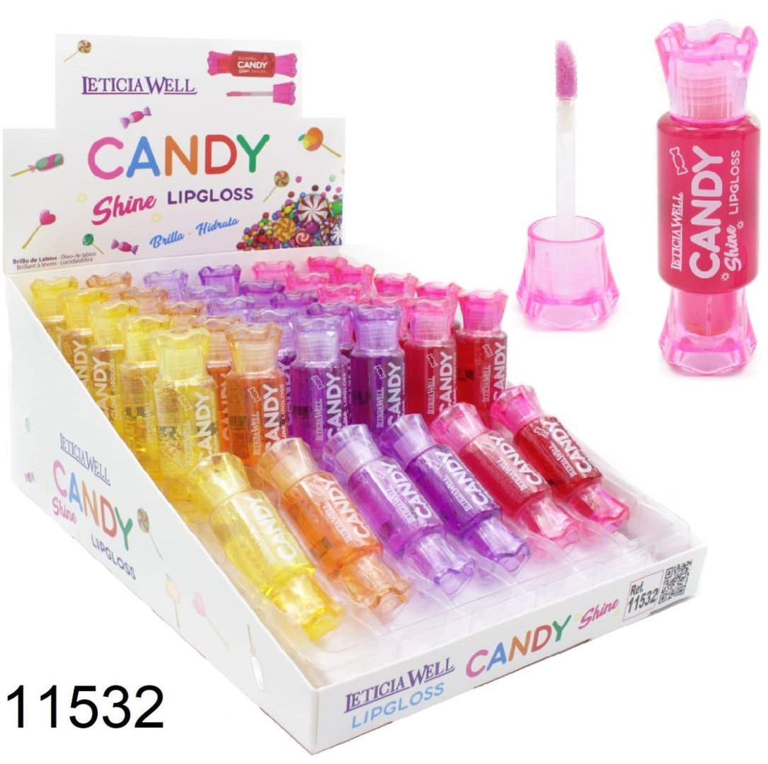 BRILLO LABIOS (0.65€‚ UNIDAD) PACK 36 LETICIA WELL