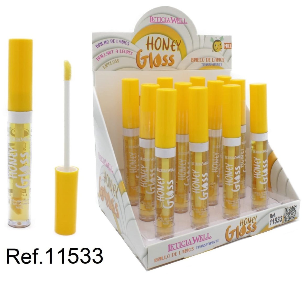 BRILLO LABIOS (0.55€‚ UNIDAD) PACK 12 LETICIA WELL